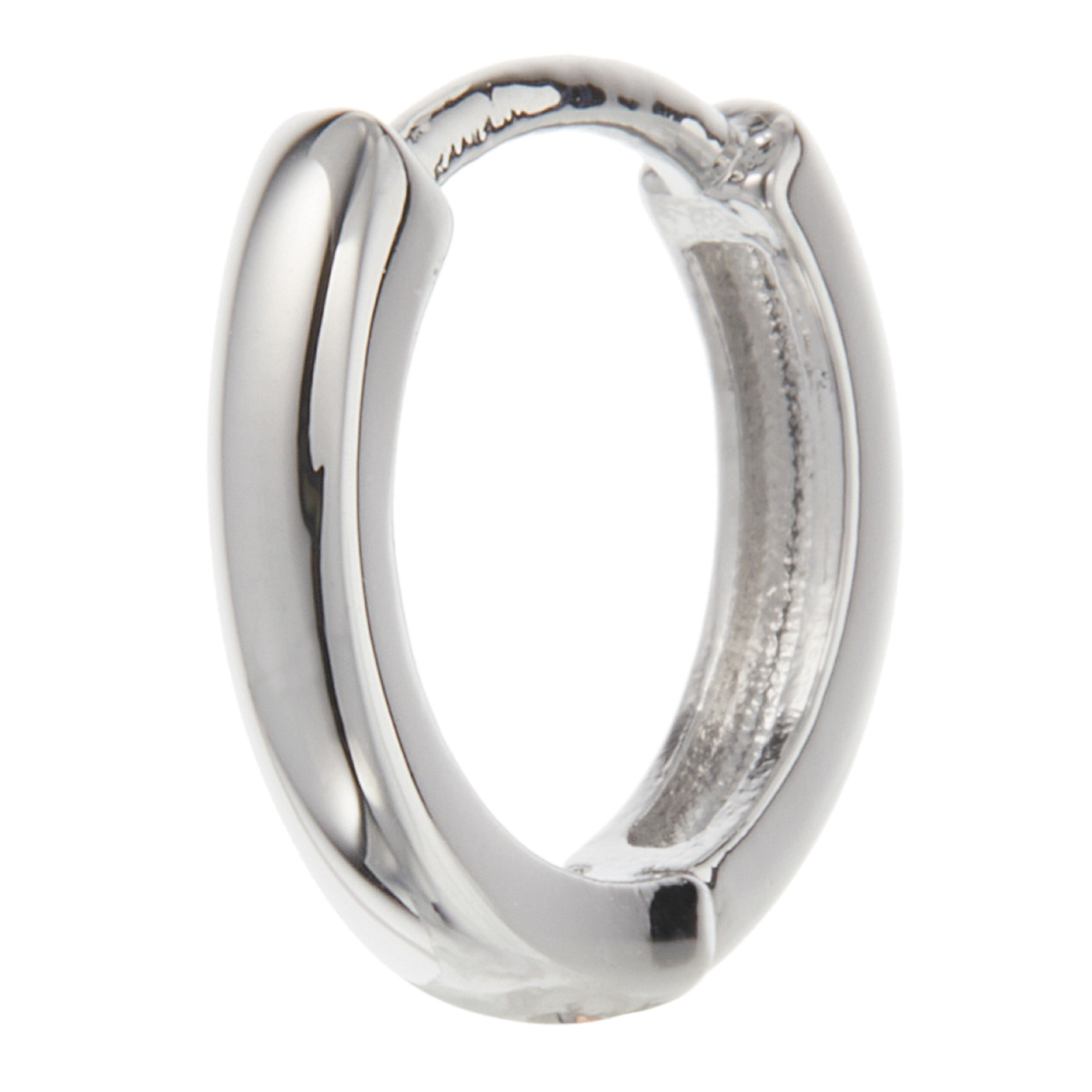 ピアス フープ レディース 両耳用 シルバー925 プラチナ加工 ニッケル