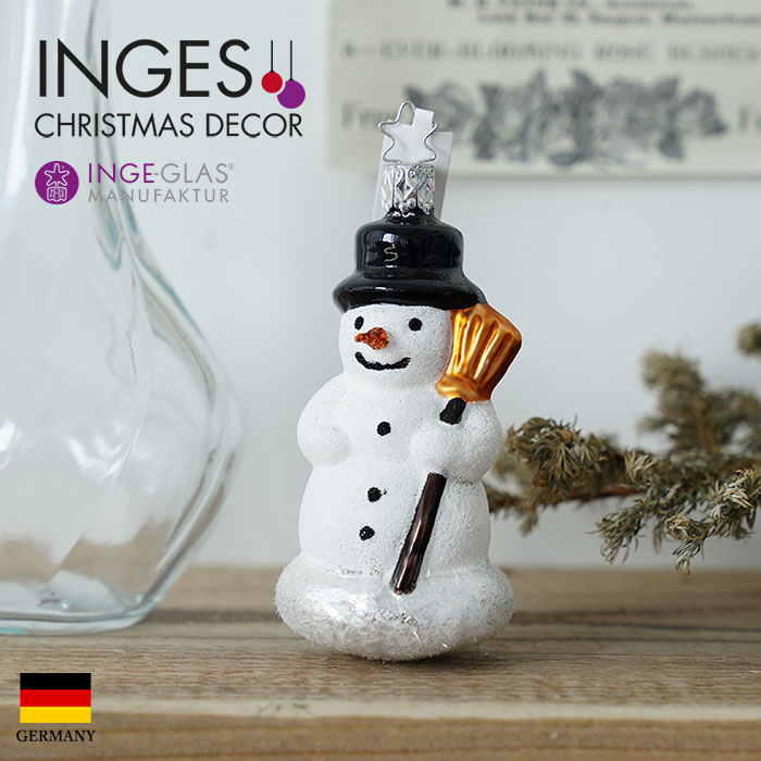 クリスマスツリー 飾り オーナメント INGE-GLAS MANUFAKTUR 雪のこども