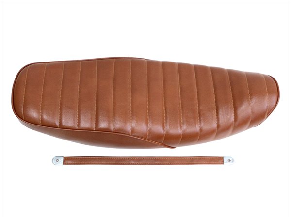 シート ブラウン 茶色 皮 レザー タックロール あんこ抜き 合皮レザー