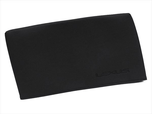 正規品】 レクサス LX570 純正 リアモニターカバー 2個 ブラック 後席