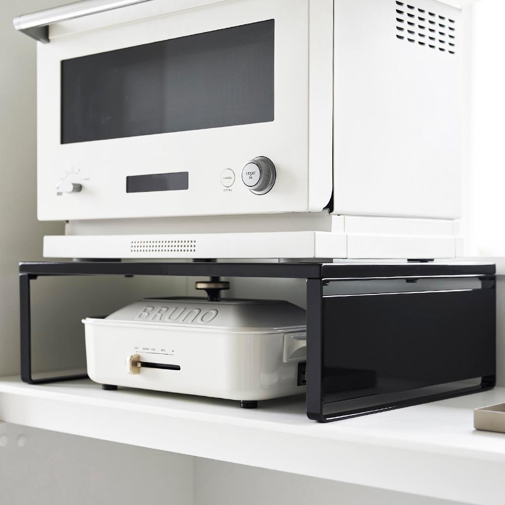 tower タワー 山崎実業 オーブンレンジラック 1442 1443 レンジ下 収納