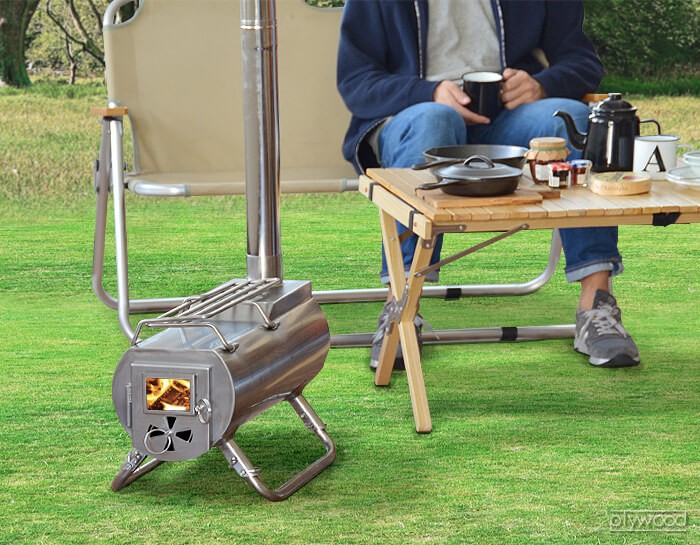 薪ストーブ ジーストーブ G−Stove Heat View XL 本体セット : plywood