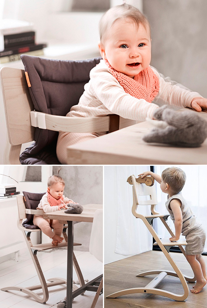 リエンダー ハイチェア + セーフティーバー セット Leander high chair