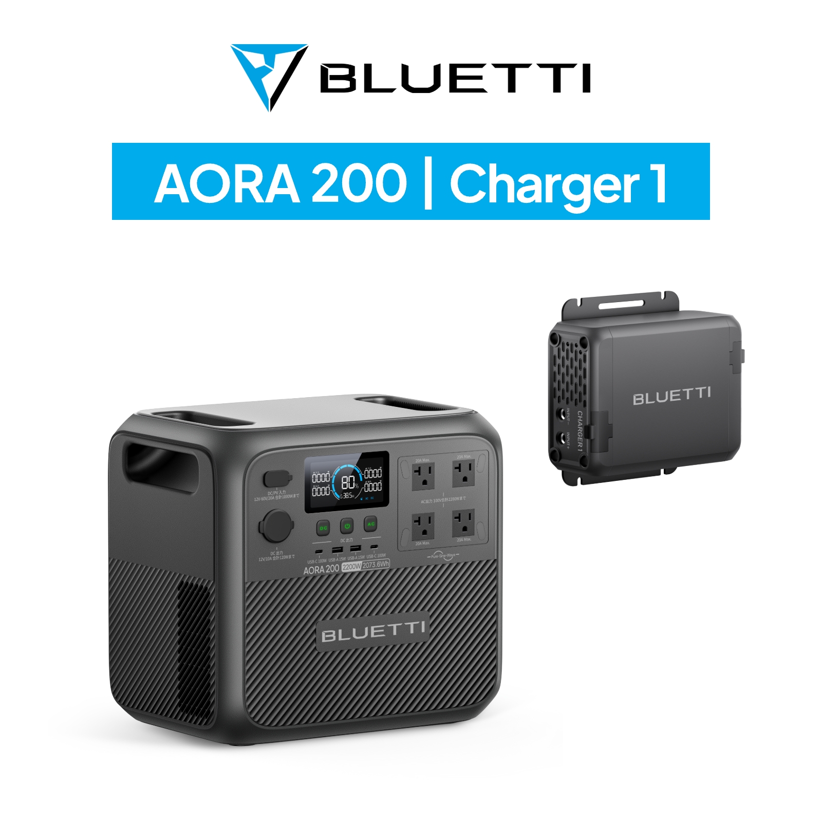 BLUETTI 【クーポンで156,570円 2/27~】BLUETTI ポータブル電源 AORA