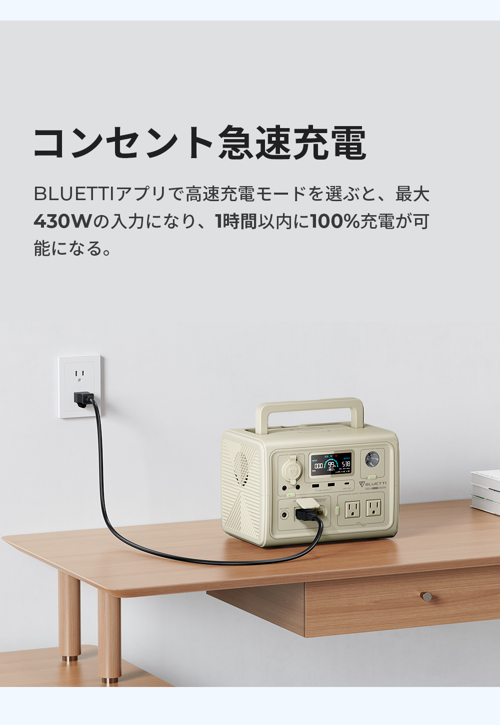 BLUETTI 【大特価！クーポンで19,740円】BLUETTI ポータブル電源 EB3A