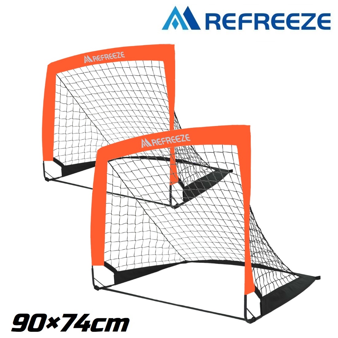 REFREEZE リフリーズ 3×2m ポータブル サッカーゴール 収納バッグ付き