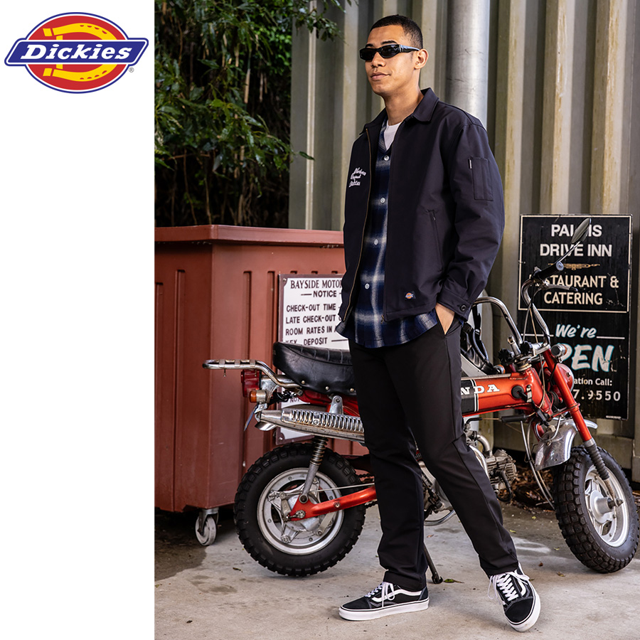 限定 ディッキーズ チェーン刺繍入り4WAYストレッチジャケット D757001