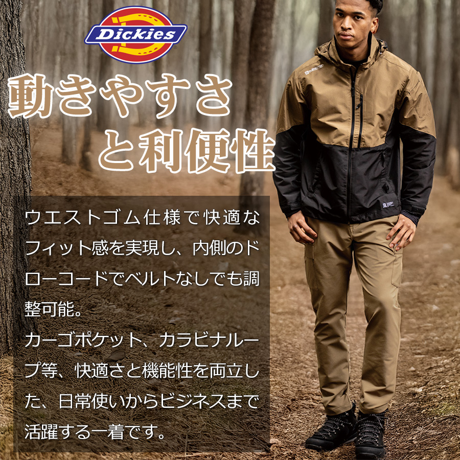 Dickies（ディッキーズ） 4WAYストレッチテーパードカーゴパンツ D