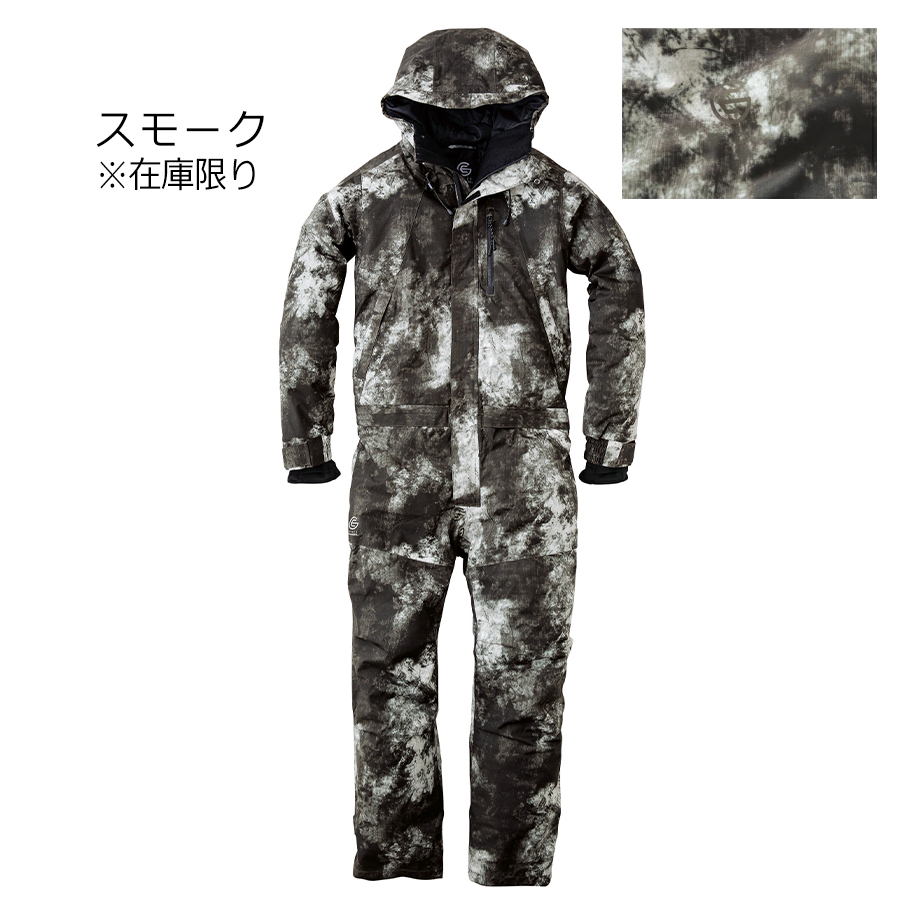 グレイスエンジニアーズ 防風防水防寒つなぎ GE-590 ツナギ