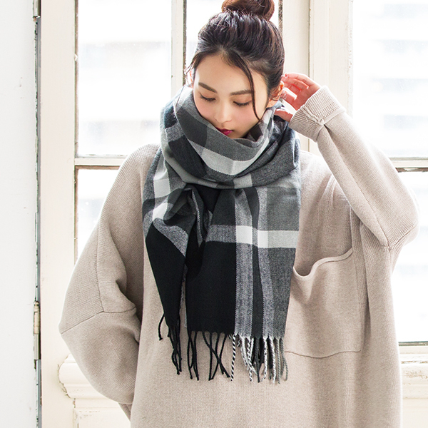 QUEENHEAD（クイーンヘッド） ストール 大判 まるでウールの様な肌触り