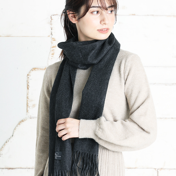QUEENHEAD（クイーンヘッド） カシミヤ 100% チェック ストール