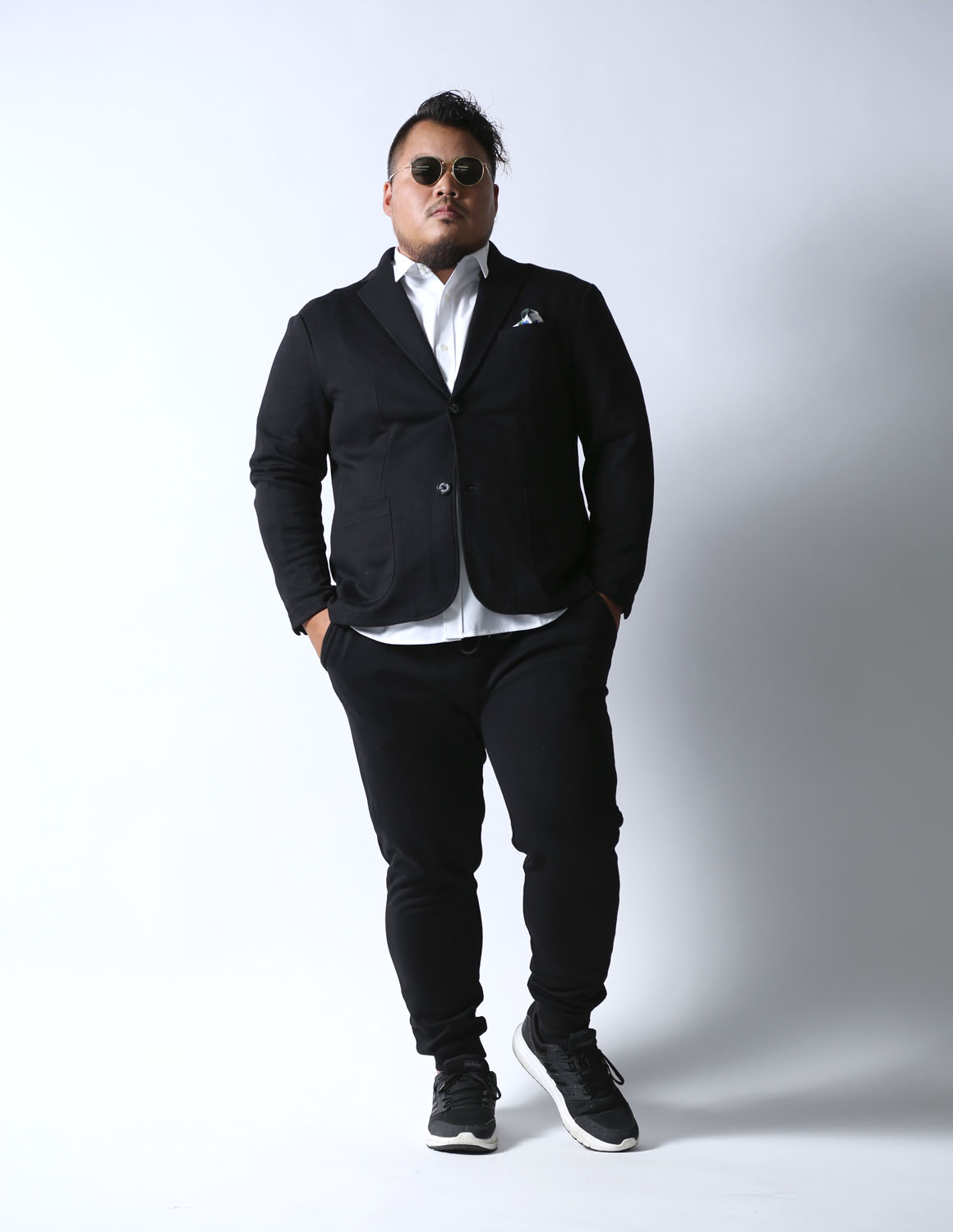 大きいサイズ カジュアルスーツ メンズ テーラード セットアップ