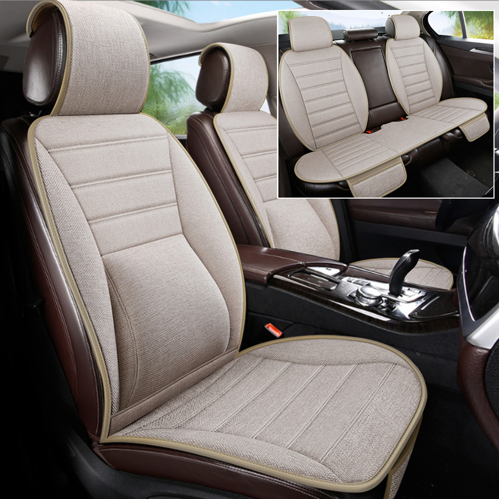 ホンダ オデッセイ シートカバー 軽自動車 普通車 麻製 シート保護 3D