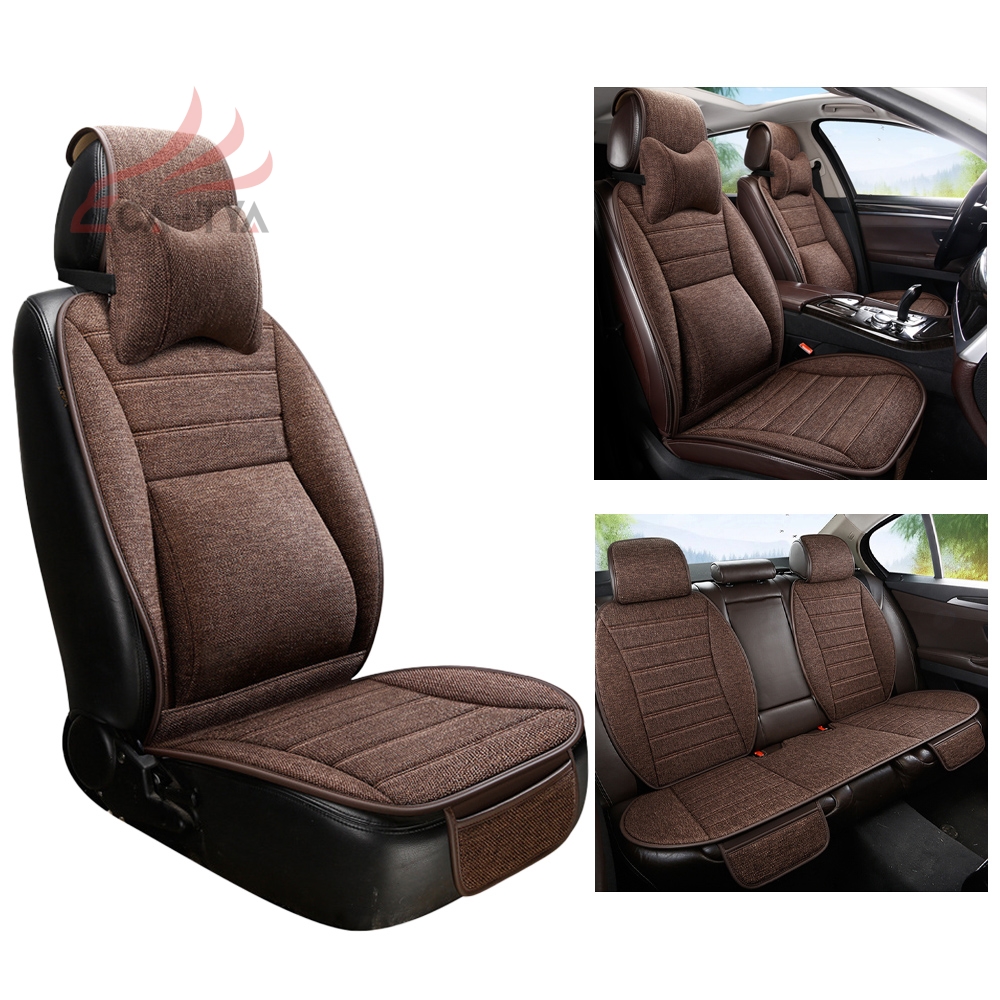 ホンダ オデッセイ シートカバー 軽自動車 普通車 麻製 シート保護 3D