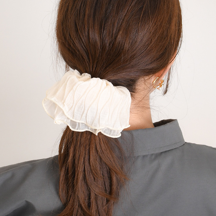 REAL STYLE ヘアゴム シュシュ レディース おしゃれ 子供 キッズ