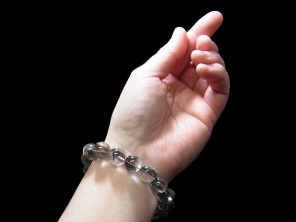 プラチナルチルクォーツ 11mm ブレスレット 天然石 パワーストーン