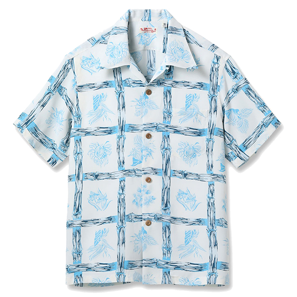 SUN SURF サンサーフ アロハシャツ SS39419 ISLAND PLANTS レーヨン