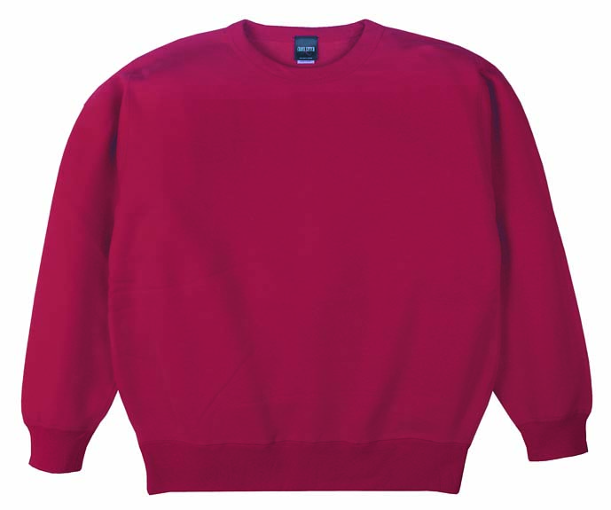 CROSS & STITCH トレーナー 無地 暖かい 裏起毛 厚手 12.4オンス