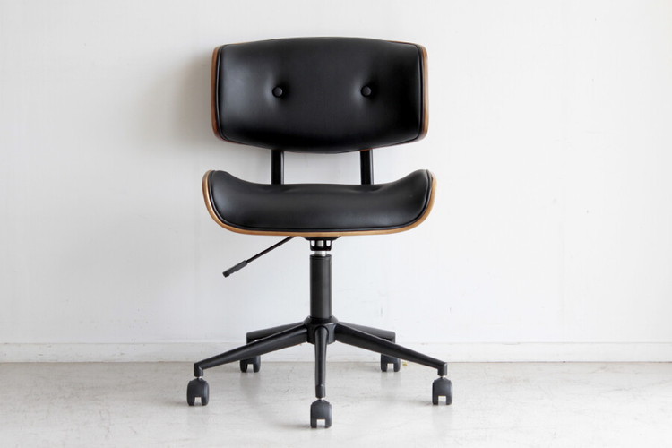 東馬（Tohma） デスクチェア おしゃれ ミッドセンチュリー キャスター