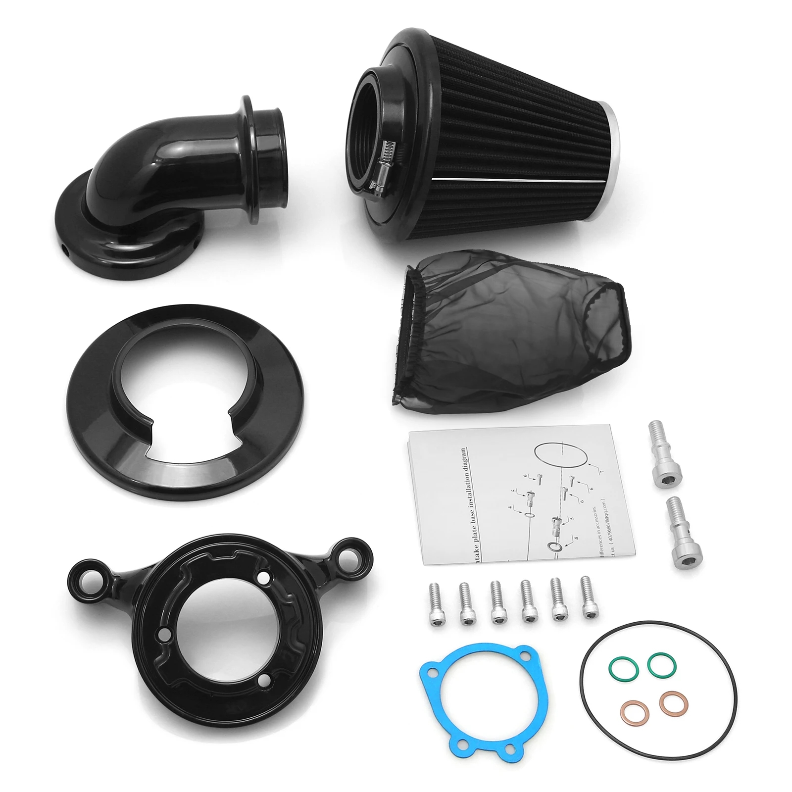 並行輸入品】 CNC Cワン エアー クリーナー フィルタ― ハーレー