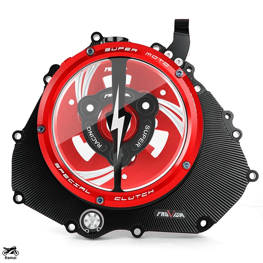 並行輸入品】 バイク クリア クラッチ カバー カワサキ ニンジャ 400