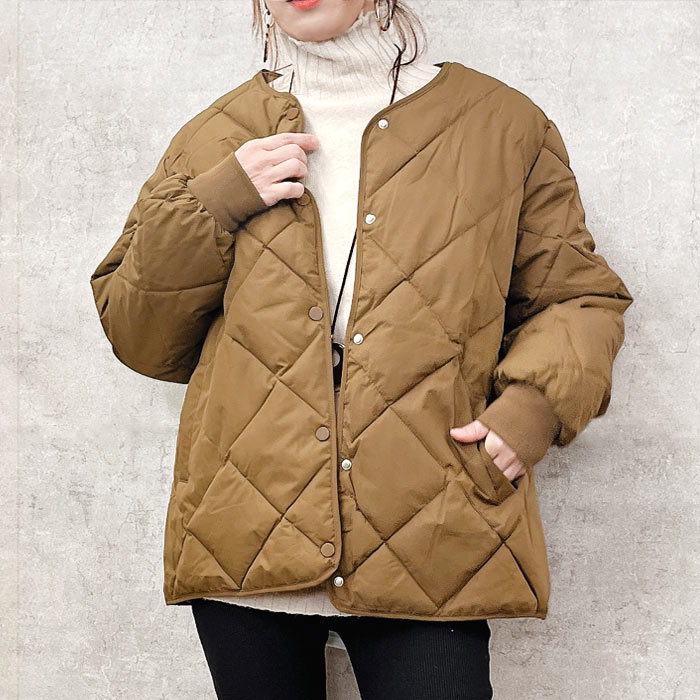 uricca（ウリッカ） 1992円 クーポンで！ キルティングジャケット 中綿