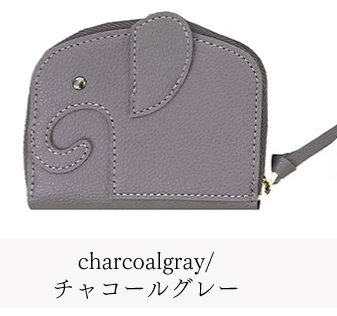 GISELLE カードケース レディース ミニ財布 大容量 ゾウ じゃばら 二