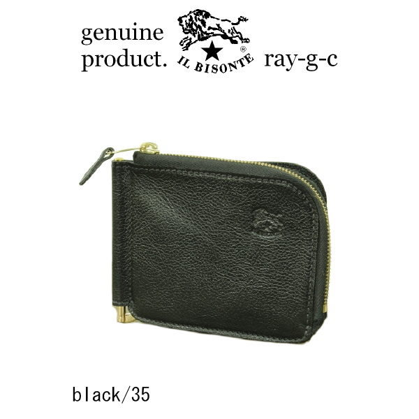 IL BISONTE（イルビゾンテ） 財布 マネークリップ 二つ折り