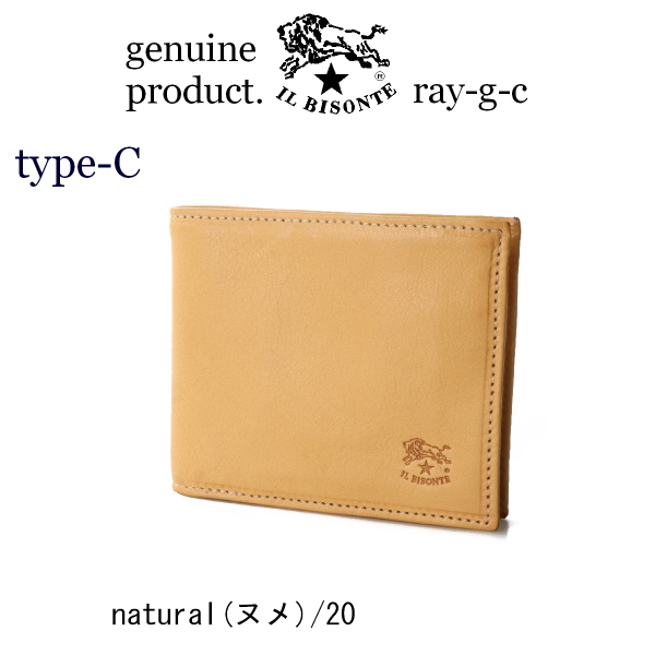 IL BISONTE（イルビゾンテ） 財布 IL BISONTE 2つ折ウォレットType-C二