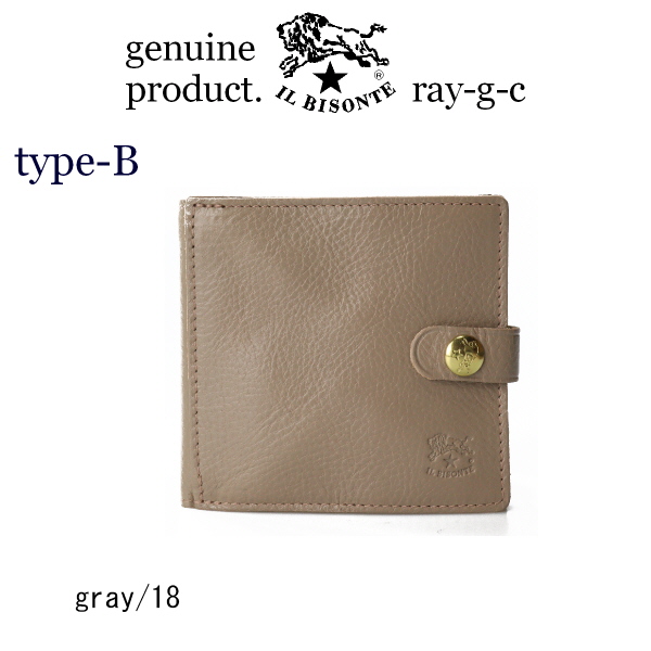 IL BISONTE（イルビゾンテ） 財布 IL BISONTE 2つ折スクエアウォレット