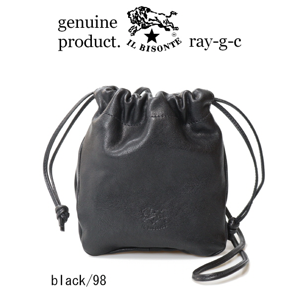 IL BISONTE（イルビゾンテ） バッグ バケッタレザー巾着 ミニ