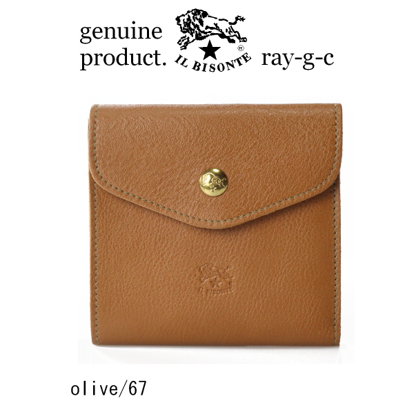 IL BISONTE（イルビゾンテ） 財布 IL BISONTE 2つ折りダブルフラップ