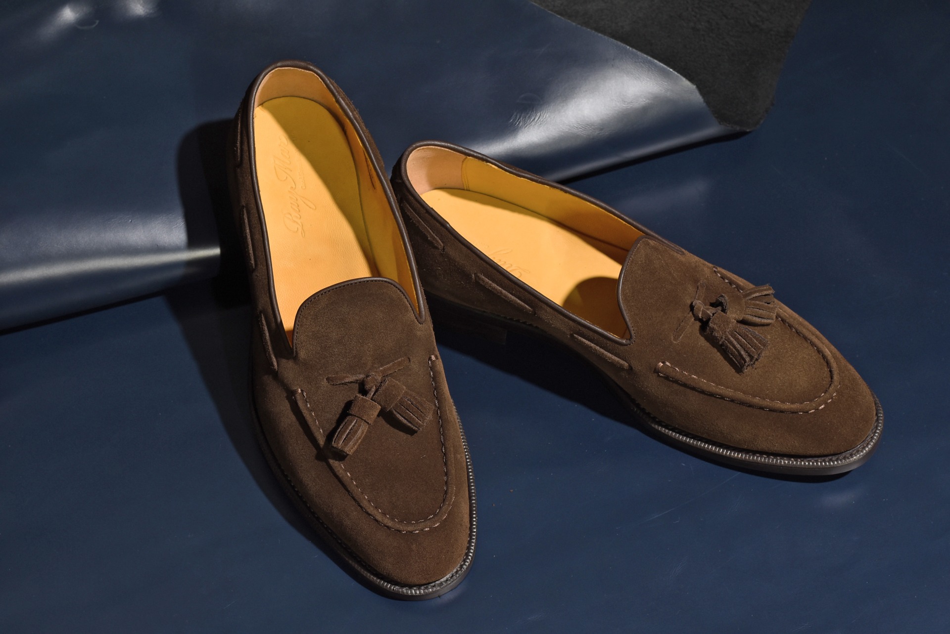 RAYMAR】スエード タッセルローファー ダークブラウン Fran RAYMAR