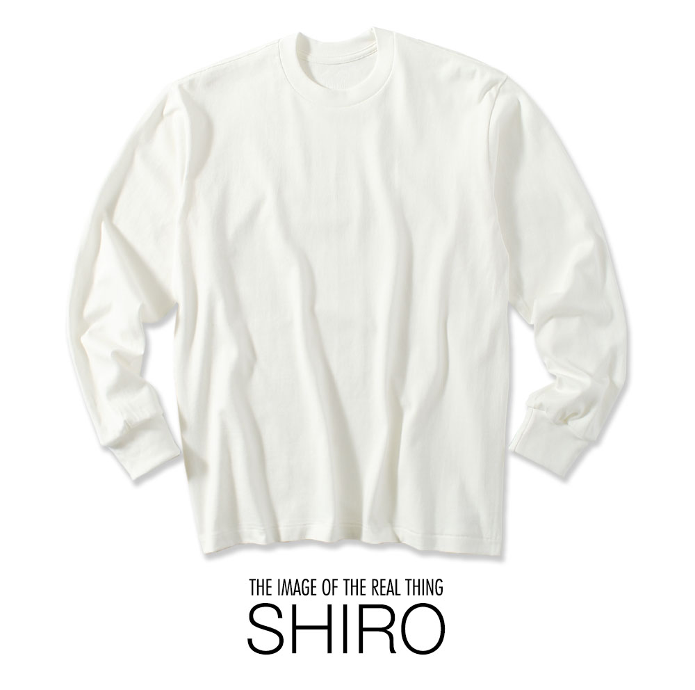 Hanes（ヘインズ） ロンt 長袖Tシャツ SHIRO 白 ホワイト 白T クルー