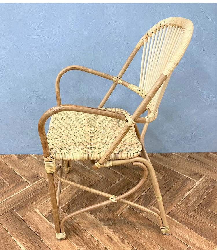 定番 ラタンチェア 1人掛け 完成品 1人用 1P チェア 椅子 いす