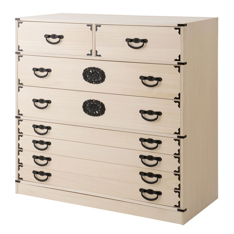 室町 桐箪笥 7段 幅100 高さ96 白木 和ダンス 和タンス 和箪笥 着物用