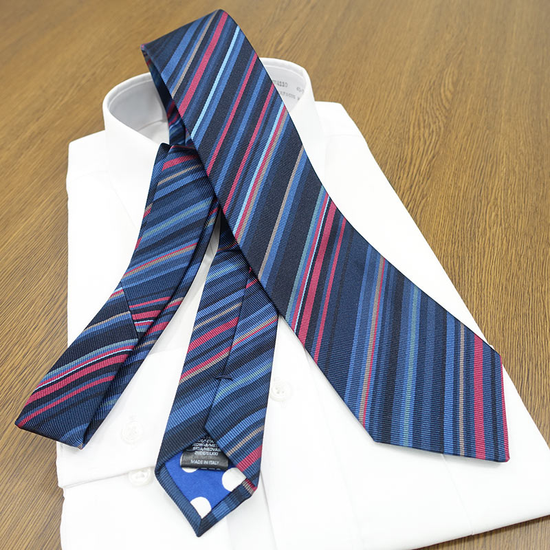 Paul Smith（ポール・スミス） ネクタイ ブランド PS6 ネイビー/レッド