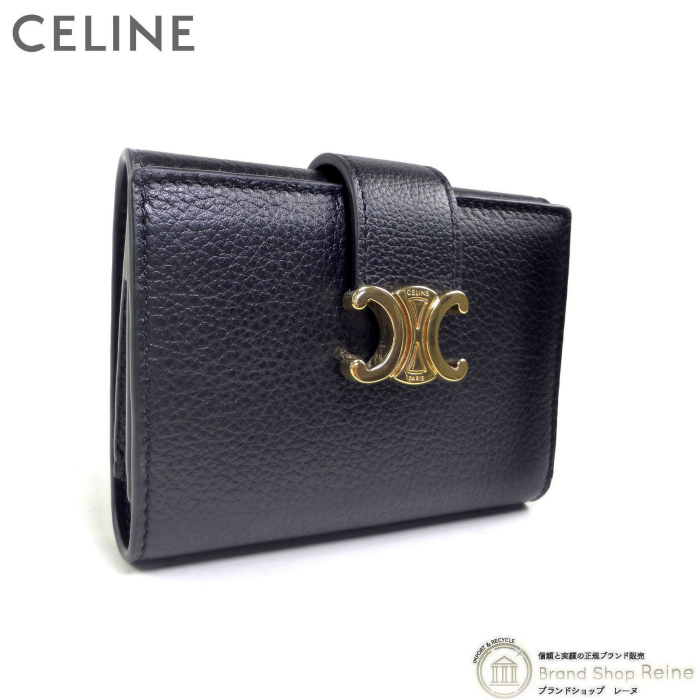 TRIOMPHE セリーヌ （CELINE） ファイン ストラップウォレット ニノ