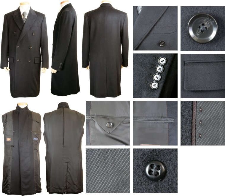 ZEGNA（ゼニア） ARAMIS チェスターコート ダブル ロング カシミヤ100