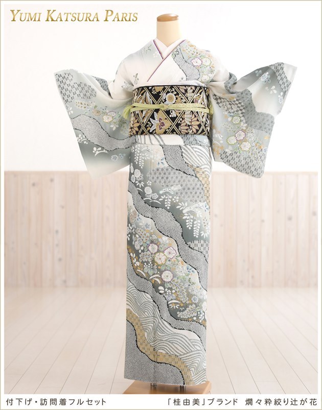 YUMI KATSURA（ユミカツラ） 桂由美 訪問着レンタル hw1488 卒業式 母