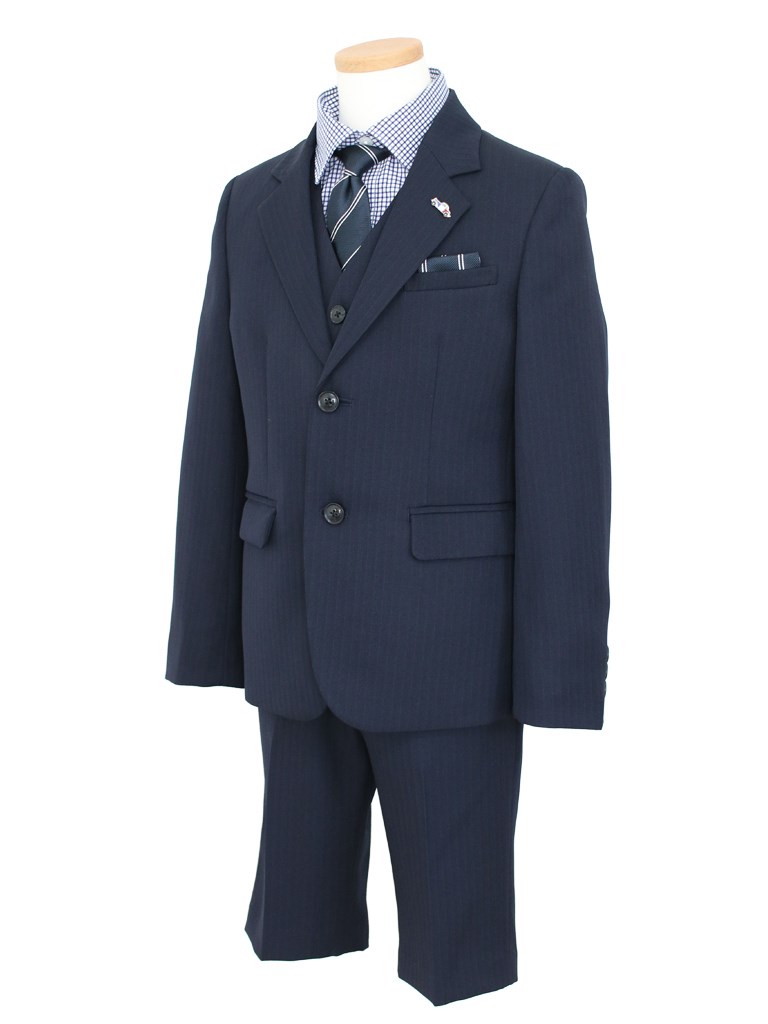 七五三 発表会 男の子 スーツ チェックシャツ レンタル 結婚式