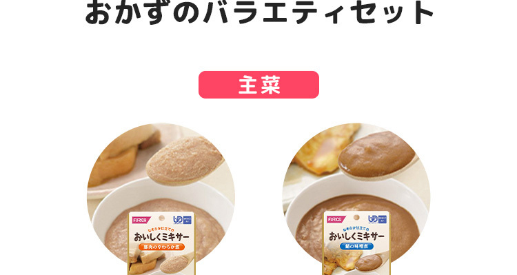おかずのバラエティセット 介護食 セット 区分4 ミキサー食 レトルト