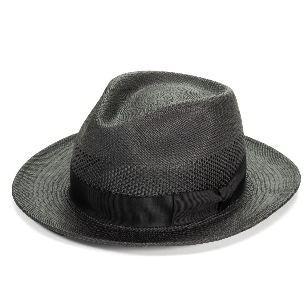 パナマハット メンズ つば広 ハット 夏 ストローハット パナマ帽 高級