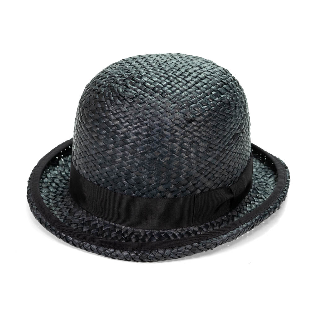 ボーラーハット メンズ 春夏 ストローハット 帽子 EDHAT エドハット