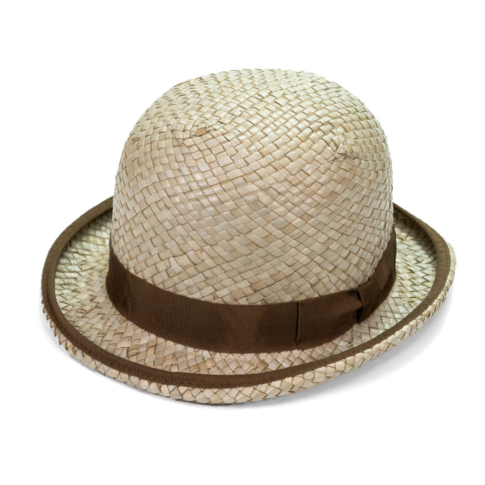 ボーラーハット メンズ 春夏 ストローハット 帽子 EDHAT エドハット