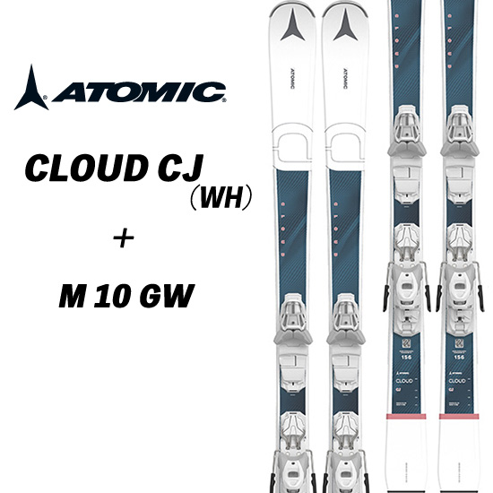 CLOUD 22/23 CJ + M10 GW クラウドCJ ウーマン アトミックスキー 軽量