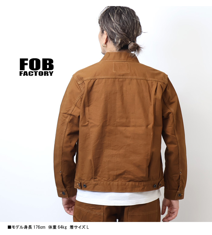 FOB FACTORY（エフオービーファクトリー） コットンダックジャケット