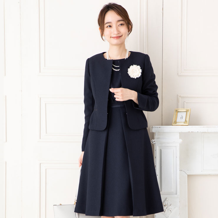 スーツ レディース セットアップ (5〜17号)シュガーシャークノーカラー