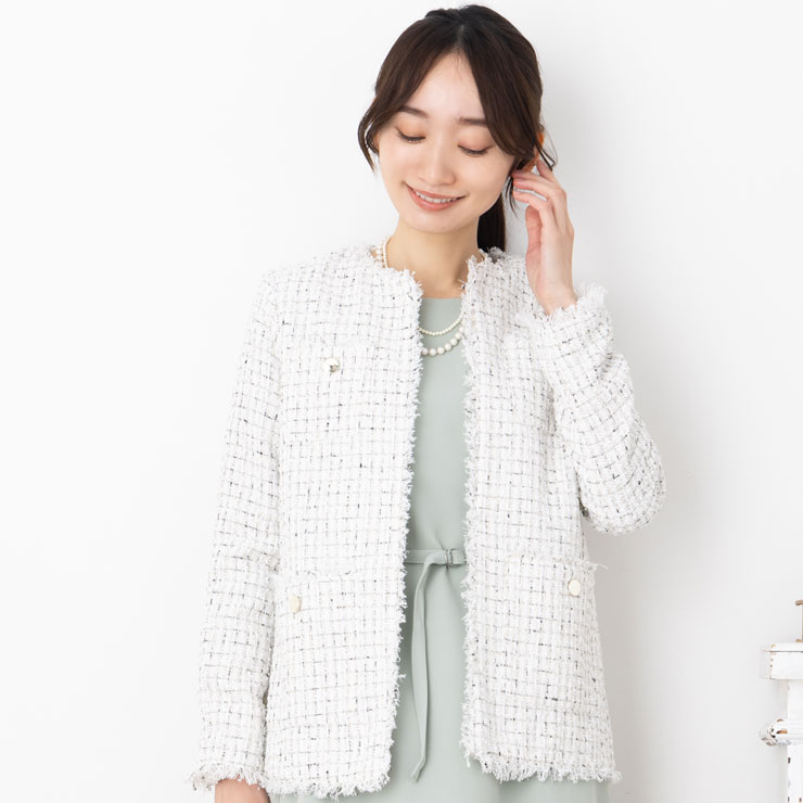 ジャケット レディース アウター フォーマル セレモニー (7〜15号