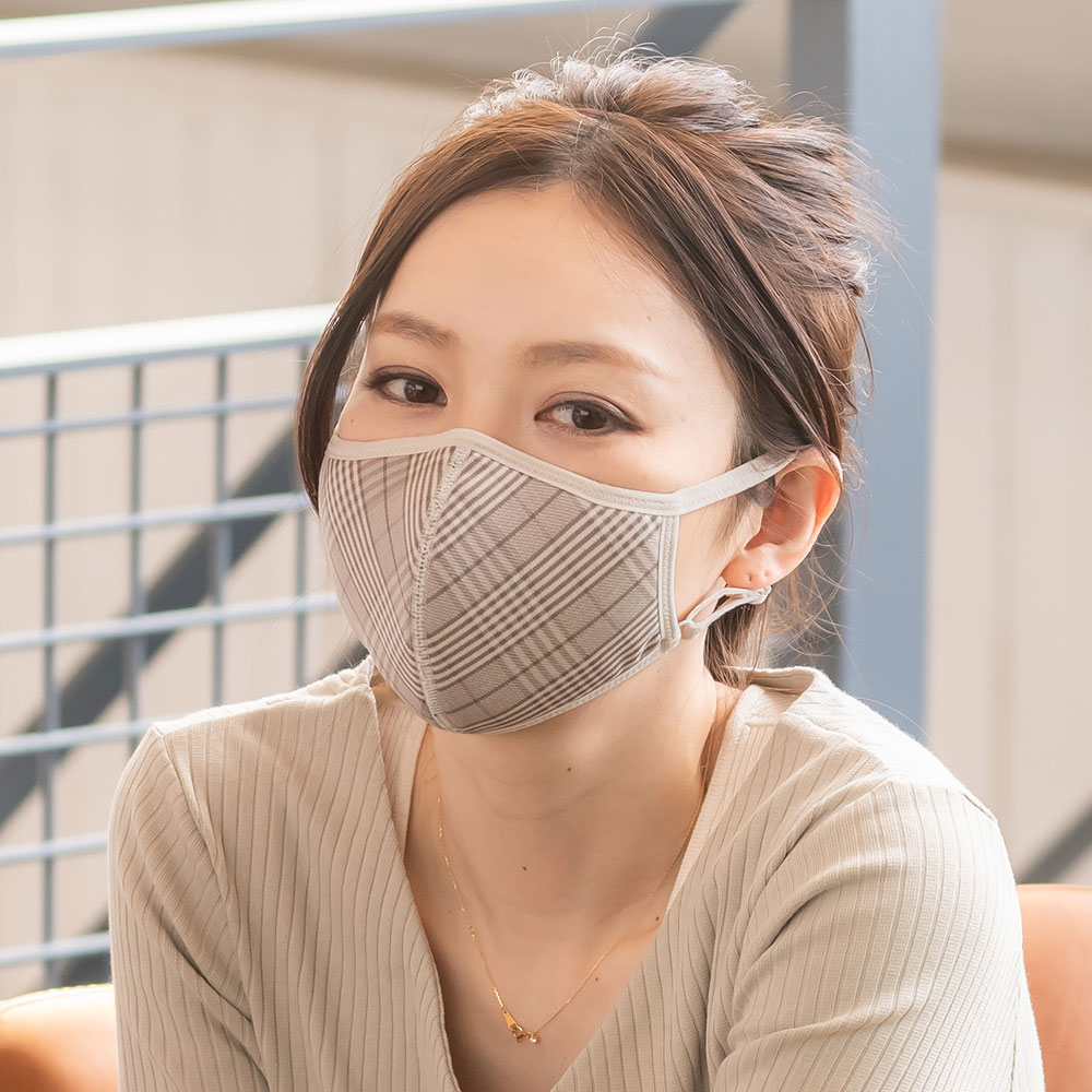 銀イオン抗菌加工 ラテックス立体型マスク 3枚セット マスク 洗える